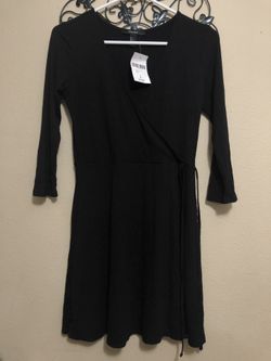 F21 Black Knit Dress