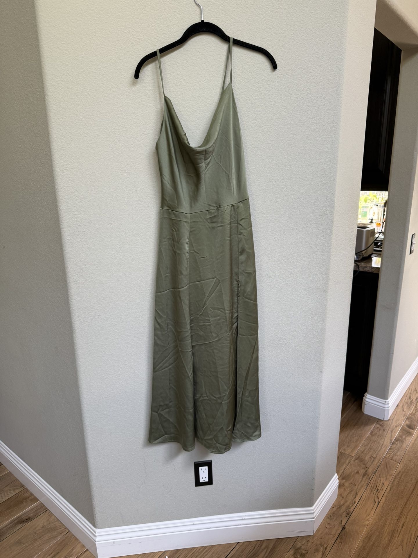 Green Shein dress