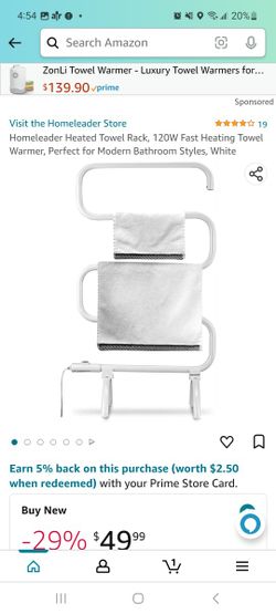 Heated Towel Rack