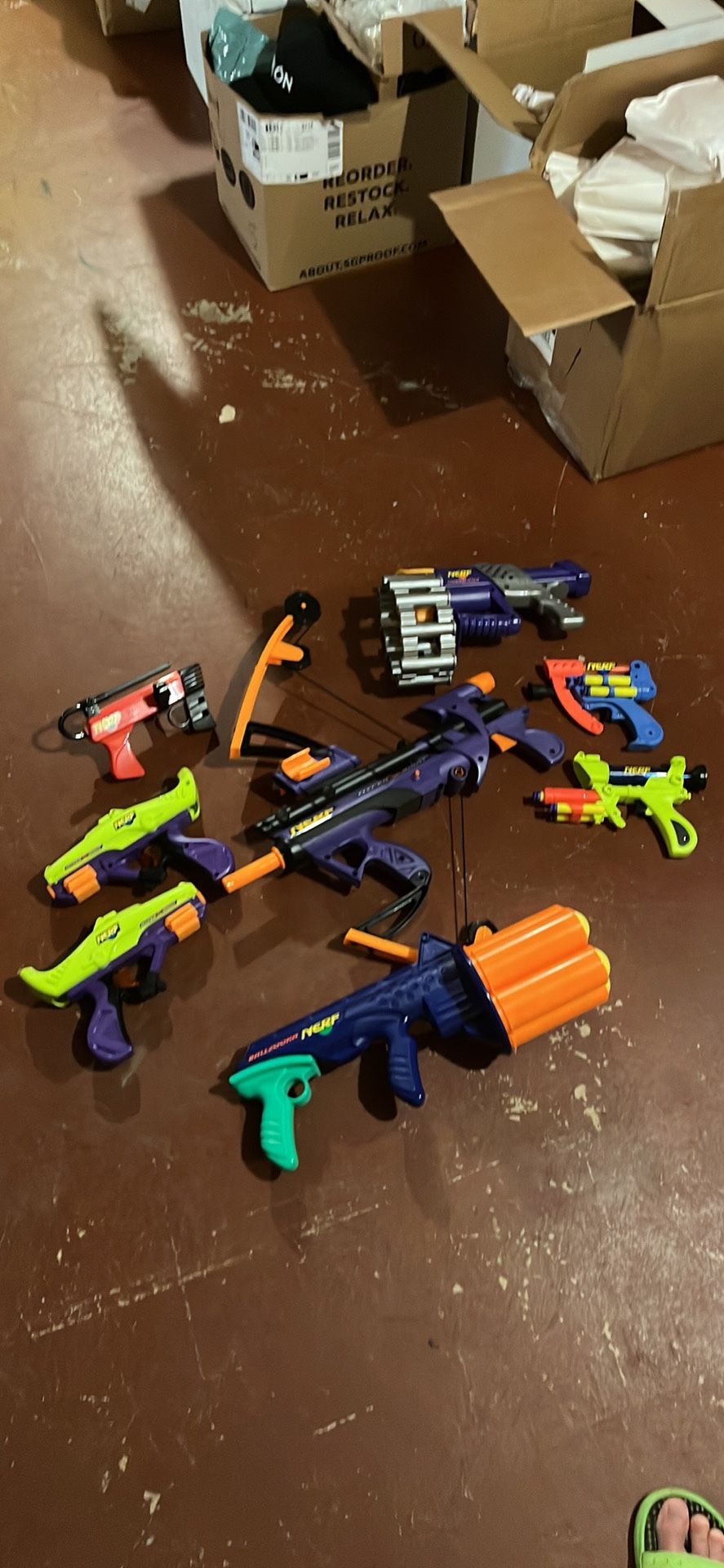 Vintage NERF Blaster Lot