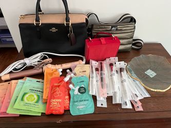 Coach purse plus extras