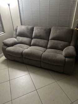 Sofa and 2 recliners