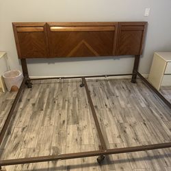 King Size Bed Frame – Good Condition