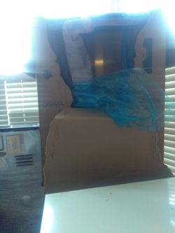 Brand new black stainless dishwasher