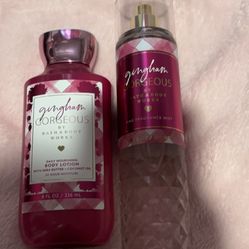 Bath & Body Works Gingham Gorgeous Set