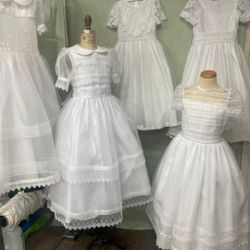   Baptism and communion dresses.  Vestidos Para  Bautizos Y Comunion.