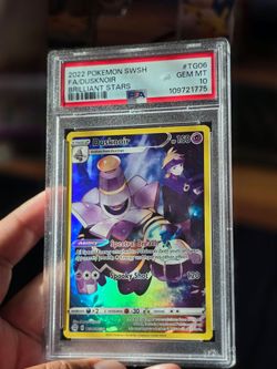 Dusknoir tg06 brilliant stars psa 10