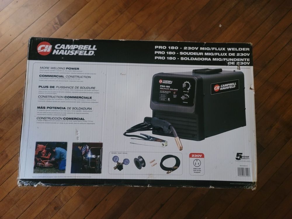 Campbell Hausfeld WG4130 230v MIG/Flux Welder