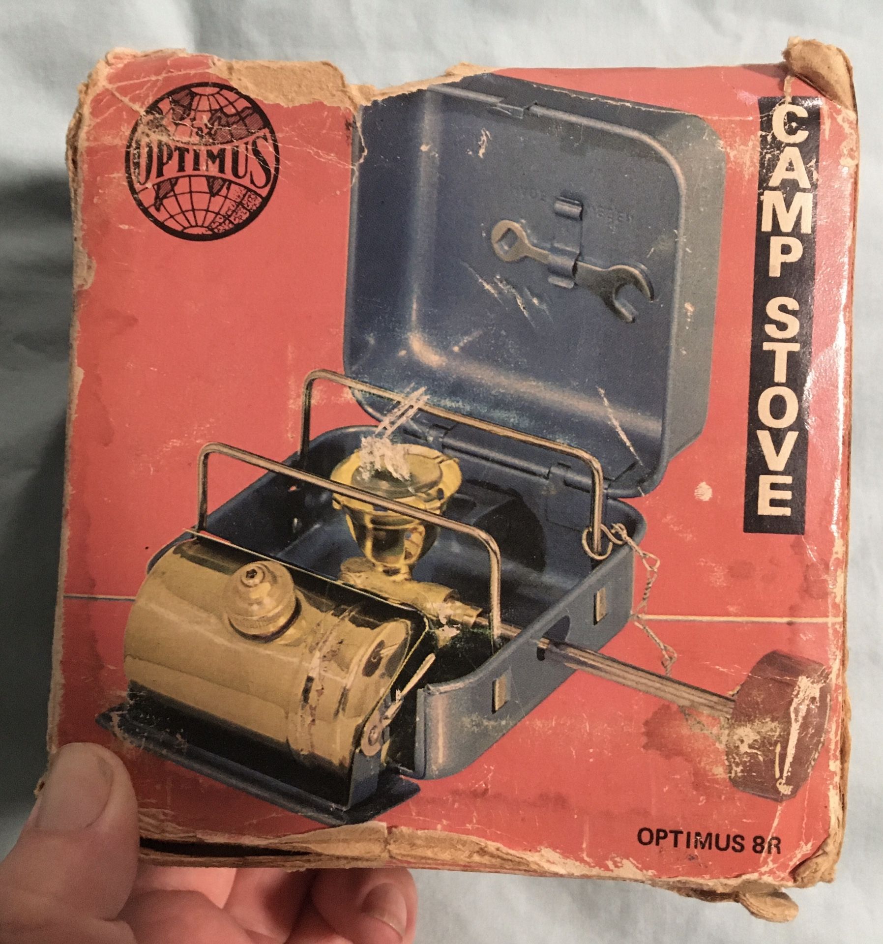 Antique Camp Stove Swiss Made Brass - Main Image