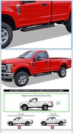 APS (Black 5 inches) Stainless Steel Running Boards Nerf Bars Side Steps Compatible with Ford F150 2