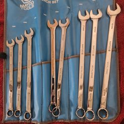 MATCO Extra Long Wrench Set Metric