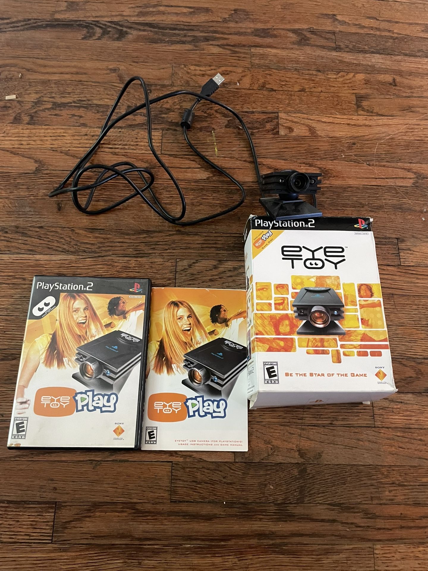 Eye Toy Play Station Game with Eye Toy USB Camera