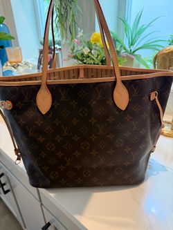 Authentic Louis Vuitton MM Neverfull Monogram Tote