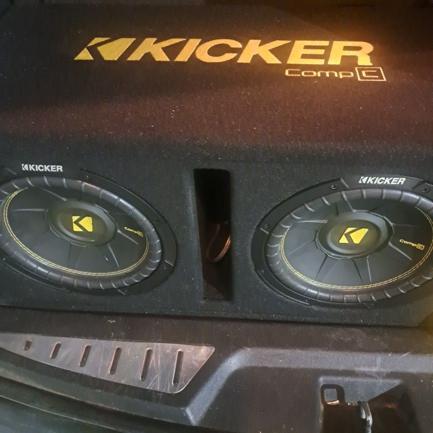2 10inch Kickers