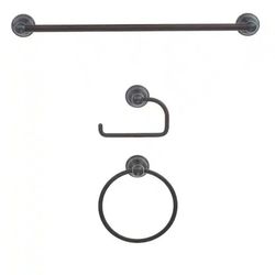 Glacier Bay Mandouri 3-Piece Bath Hardware Kit in Bronze