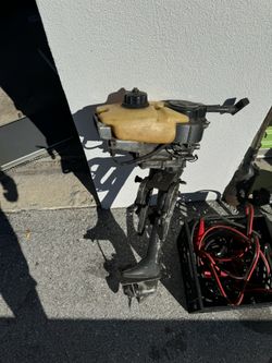 Vintage RARE Suzuki DT2 Outboard Motor for Parts 