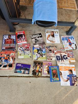 Basketball Books, Magazines, other Historical Sports Books