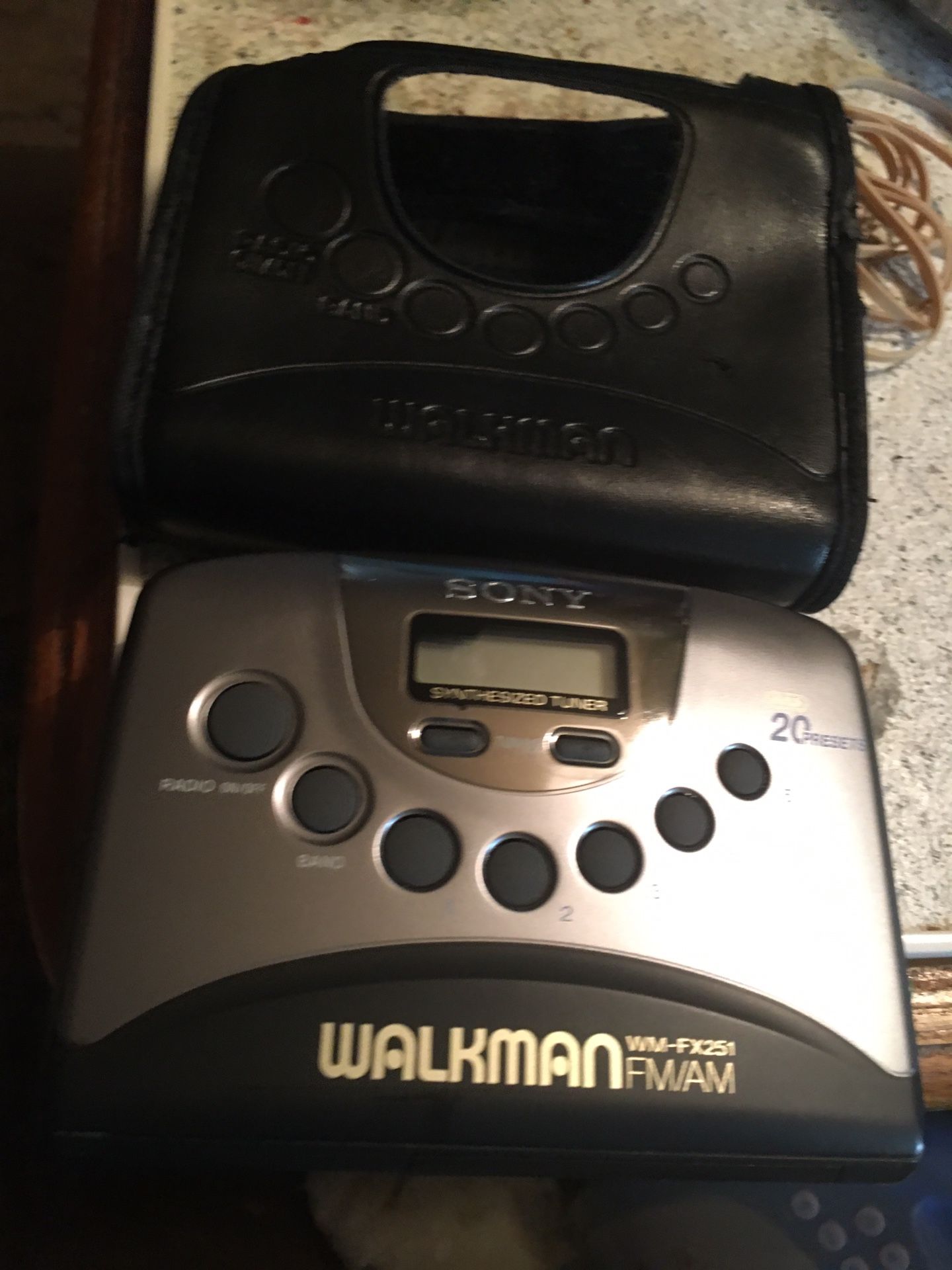 Am/fm Casette Walkman