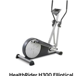 Health Rider H300 Elliptical Fitness Machine With Digital Screen Display. 