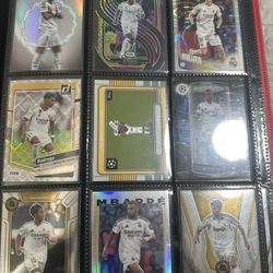 Real Madrid Card Lot 
