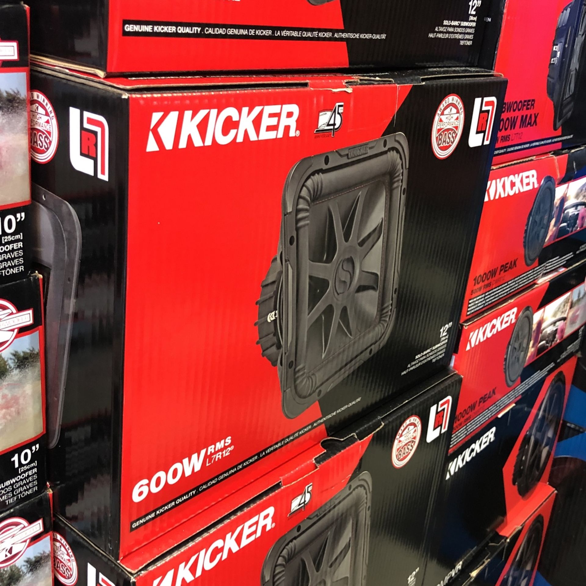 Kicker L7r12 On Sale Today For 179.99