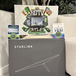 Starlink standard kit AX Tri band wifi system floor model 