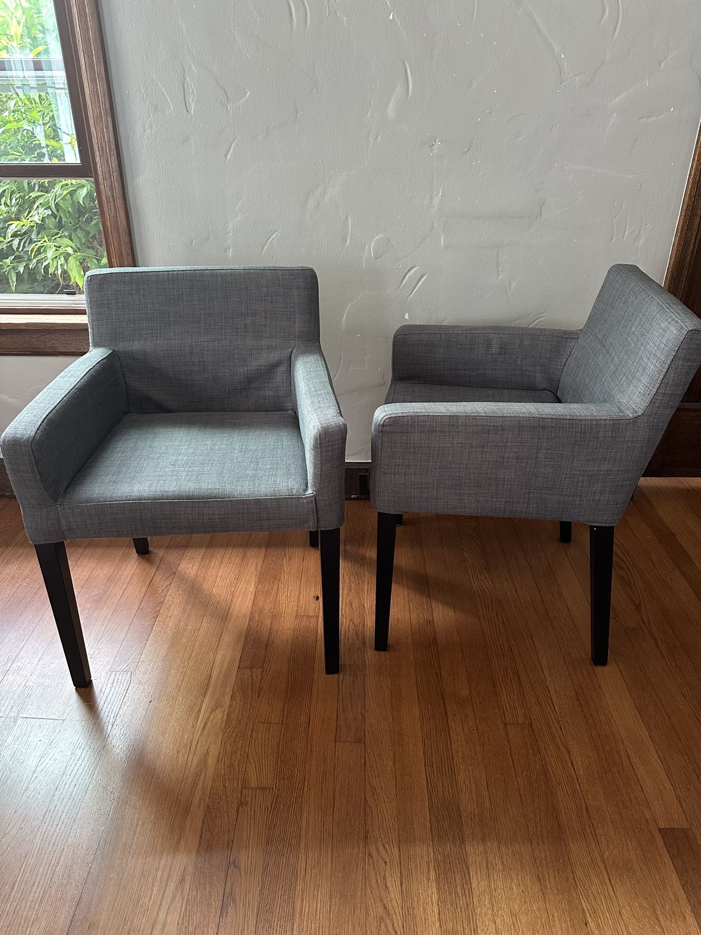 2 IKEA NILS Dining Chairs