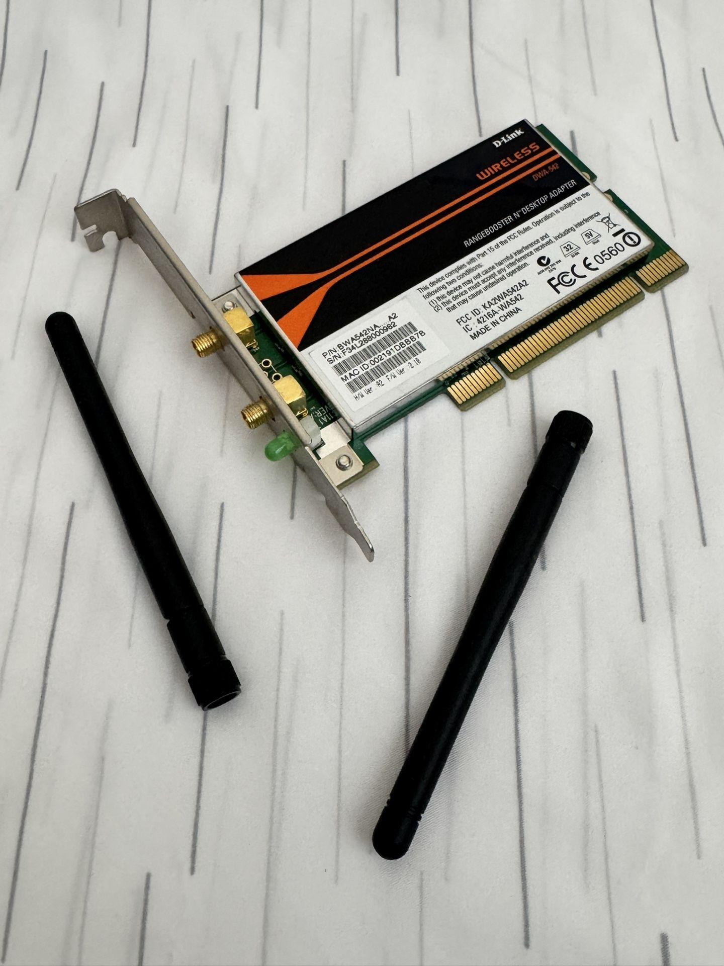 Wireless Adapter Rangebooster N D-Link DWA-542