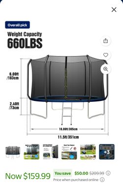 Trampoline for sale