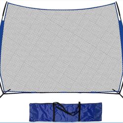 Baseball Pitching Barrier Nets -12 X 9 FT Softball Batting Protector for Backyard Garage Player Athletes Use