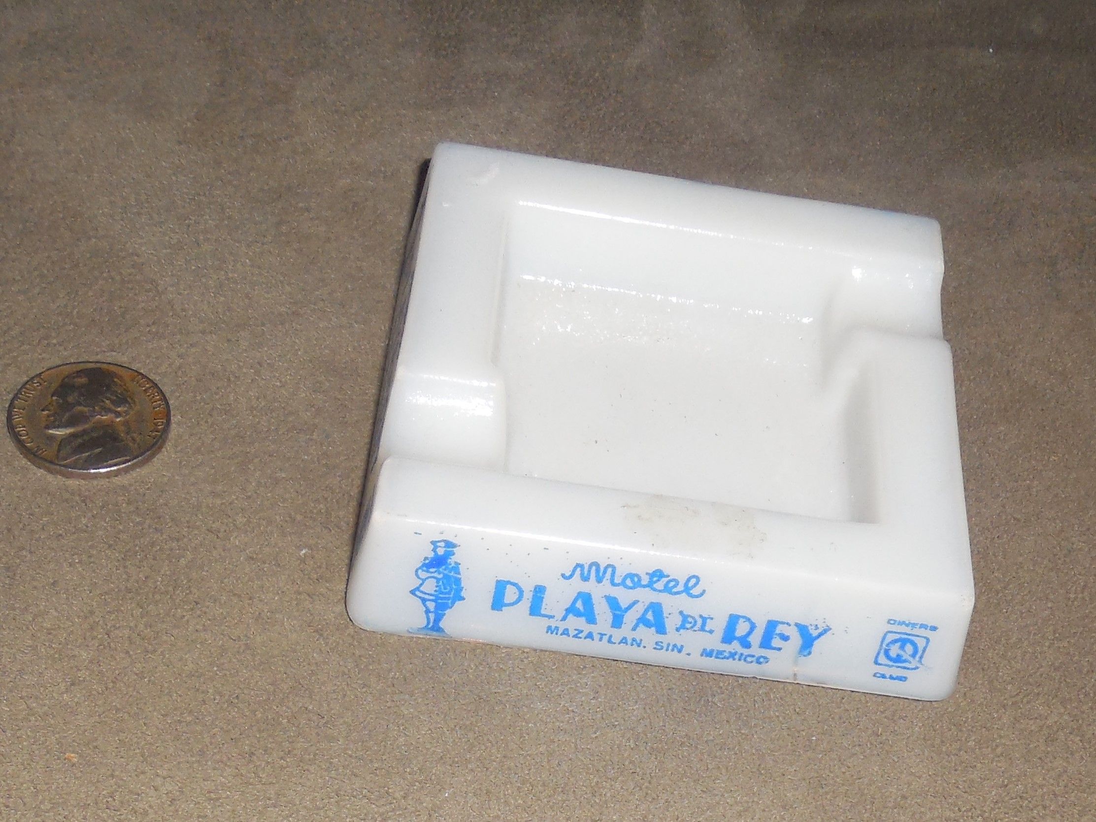 Mazatlan Ashtray Souvenir Coin Trinket Dish Mexico Cigarette, $5, Everson, WA