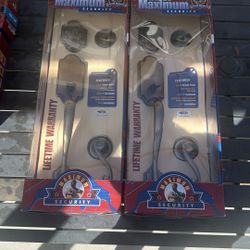 Front Door Handle And Locks 