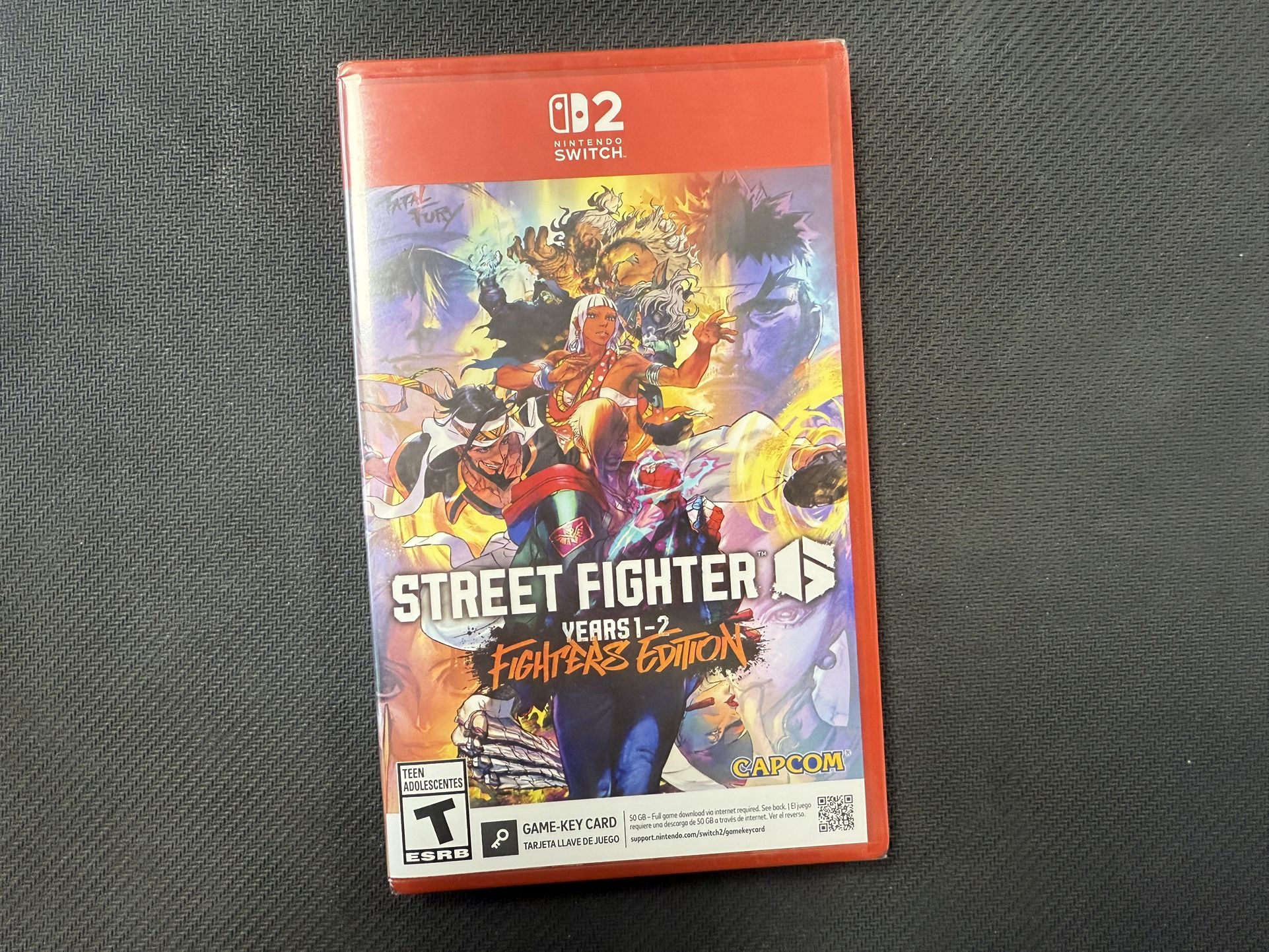 Street Fighter 6 Year 1-2 Fighters Edition Switch 2  NEW/SEALED
