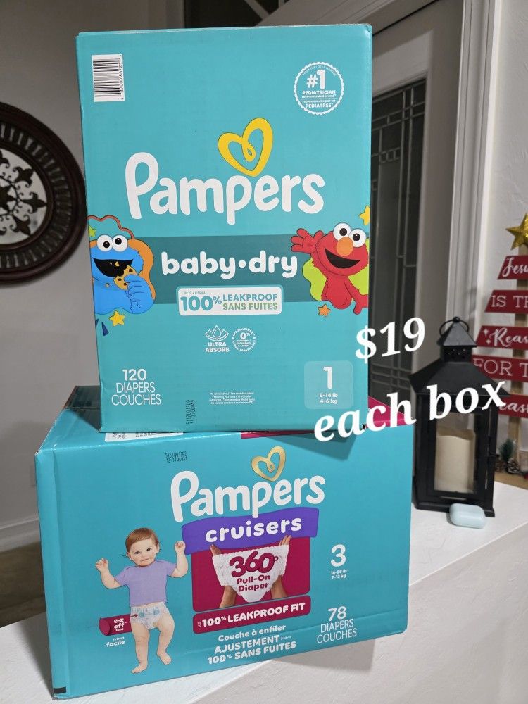 Pampers Size 1 And 3