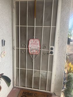 36x80 security screen door