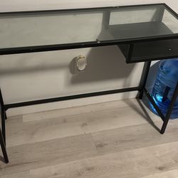 IKEA Glass Desk
