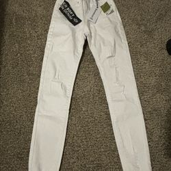 White jeans