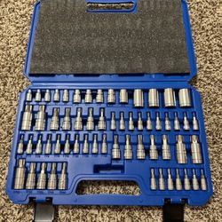 60 Piece Master Torx Bit Socket Set