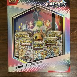Prismatic Evolutions Binder Collection 