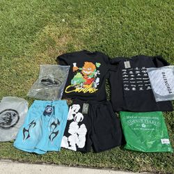 Hellstar , Denim Tears , Balenciaga , Corteiz Rules The World, Bape . Designer Clothes💯