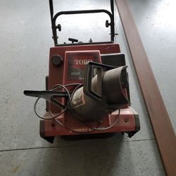 Toro 5hp Snowblower With Electric Start