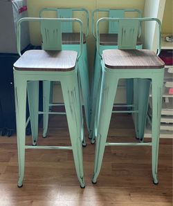 Bar Height Stools (4 Set)