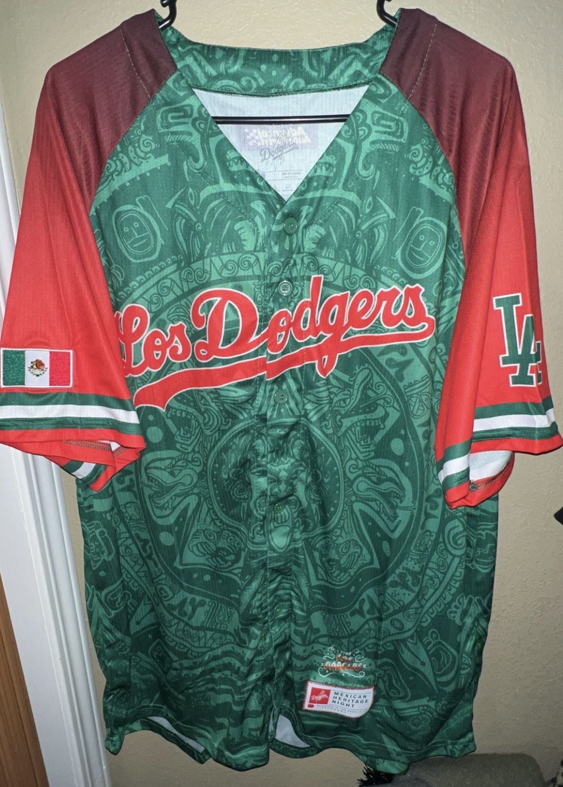 Dodgers Mexican heritage 2024 Jersey XL