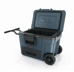 Ninja Cooler, FrostVault 45QT Cooler with Wheels, Insulated with Temp Dry Storage Drawer $169.99