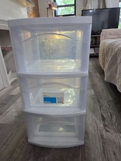Medium 3 drawer cart (no wheels)