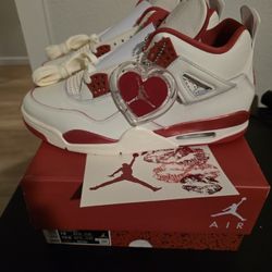 Jordan 4 Valentines Day 