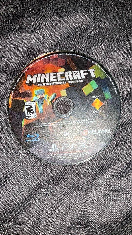 Minecraft Playstation 3 Edition disc only - for PS3