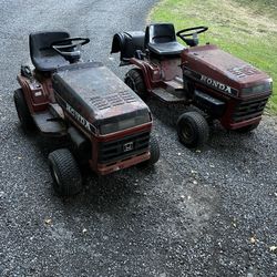 Two Honda HT3813’s