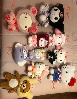 Hello Kitty Plushies