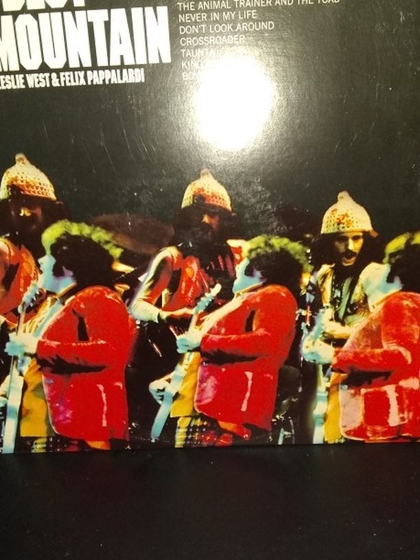 Vintage 1973 The Best Of Mountain Featuring Leslie West Felix Pappalardi Vinyl 12 Lp Album